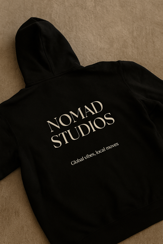 Oversized Black Hoodie